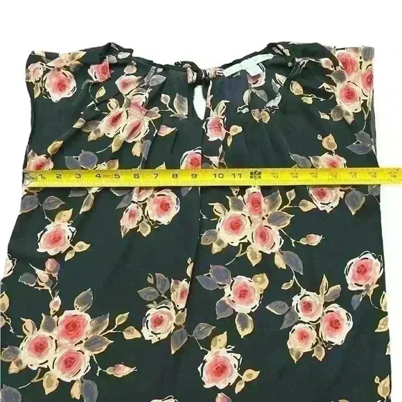 Lauren Conrad Blouse Bundle, Size S, Polka Dot, Floral, short Sleeve - Picture 12 of 14